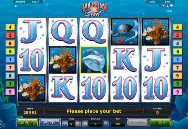 Dolphin's Pearl Slot & # 8211; Play online for free