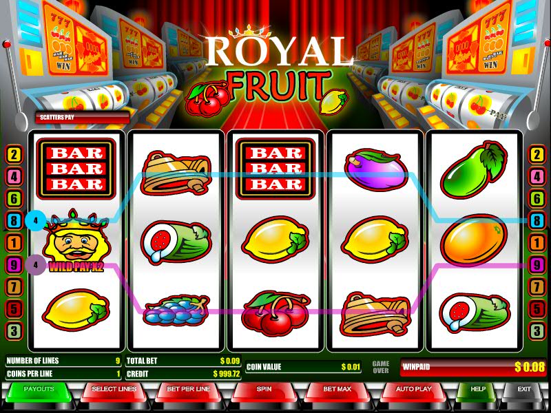 Royal Fruit Slot – Kostenlos online spielen