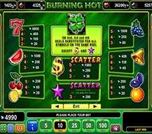 Burning Hot slot machine