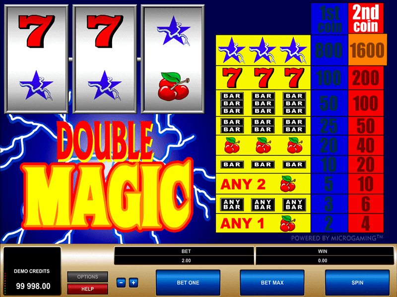 Double Magic Slot – Kostenlos online spielen